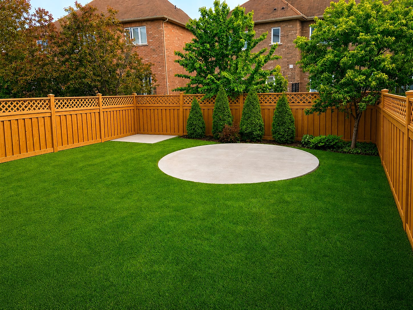 Sod, Gardens & Planting detail